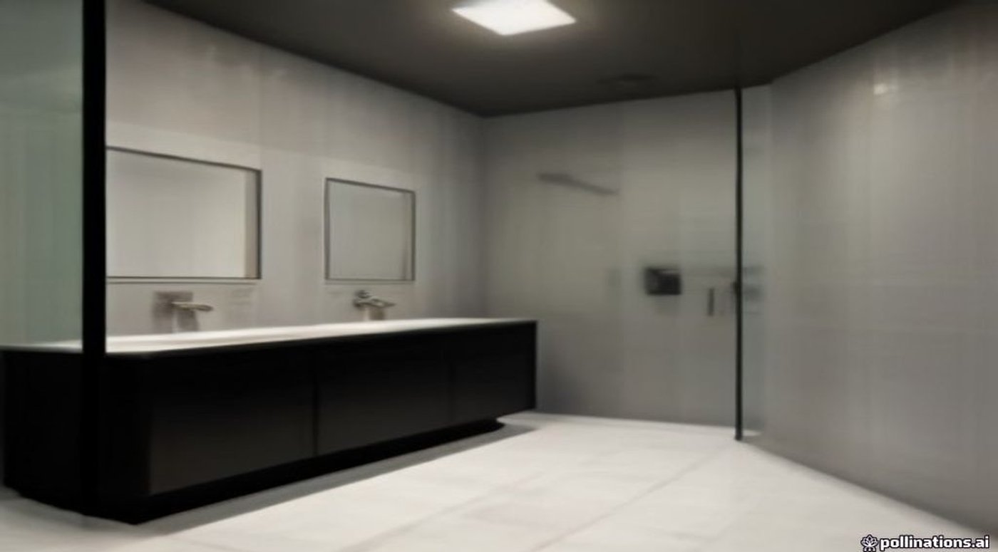After — updated bathroom sample