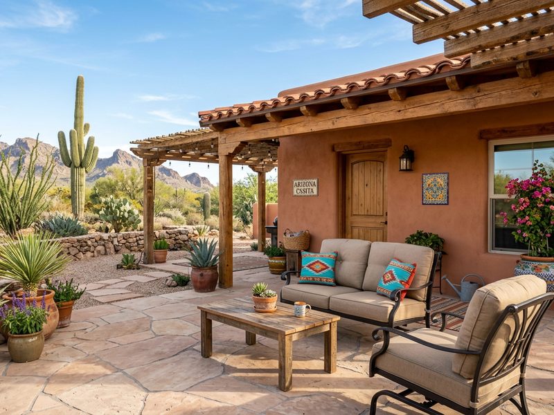 Porch, patio, and casita outdoor living