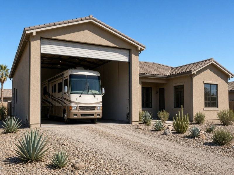 RV Garage structure